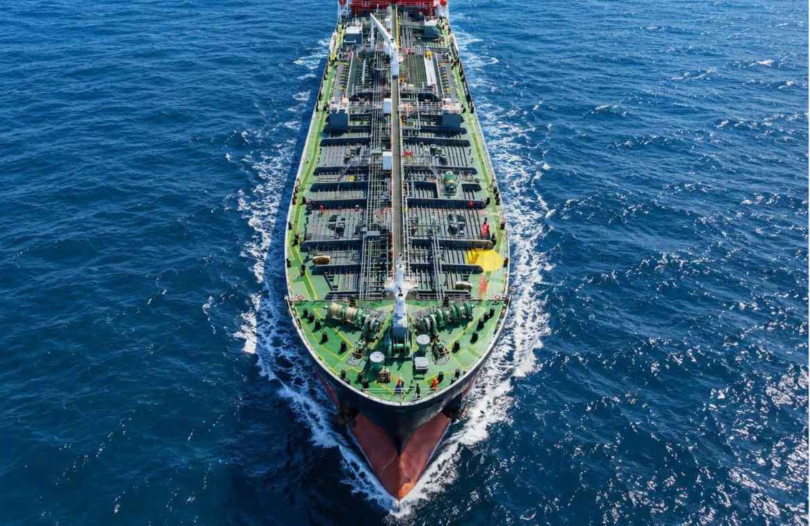 GHS product tanker underway at sea